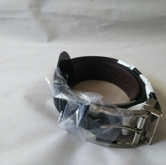 GEORGE MEN'S REVERSIBLE LEATHER BELT - Picture 6 of 8